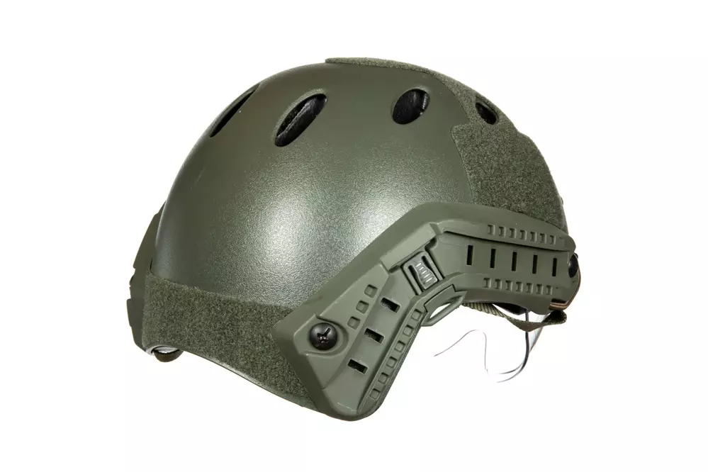 X-Shield PJ Helmet Replica With Goggles - Olive