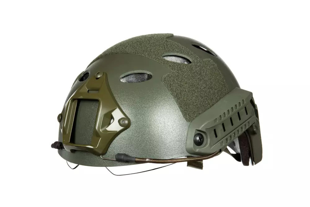 X-Shield PJ Helmet Replica With Goggles - Olive