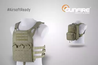 Set #AirsoftReady - vesta + batoh