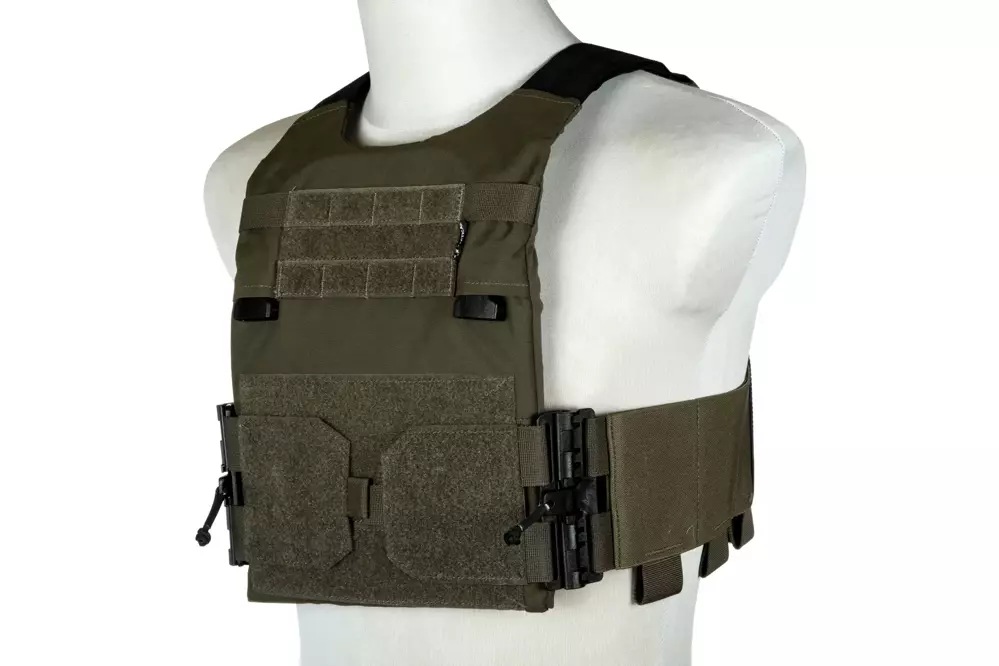 Tactical Low Vis LV-119 Plate Carrier Slick Lightweight Body Armor Airsoft  Vest