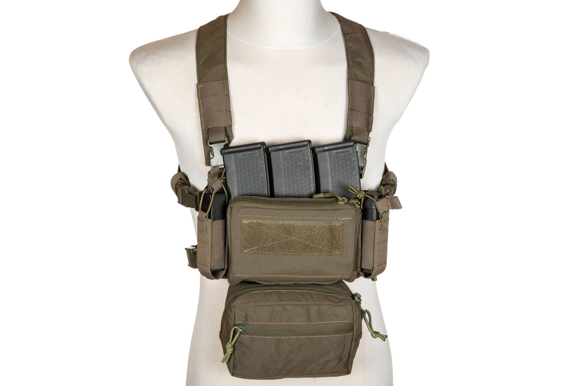 All-Purpose Tactical Vest Chest Rig Wenator+ Olive