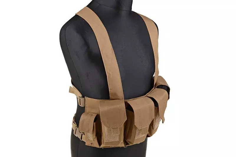 Chest Rig type tactical vest - tan