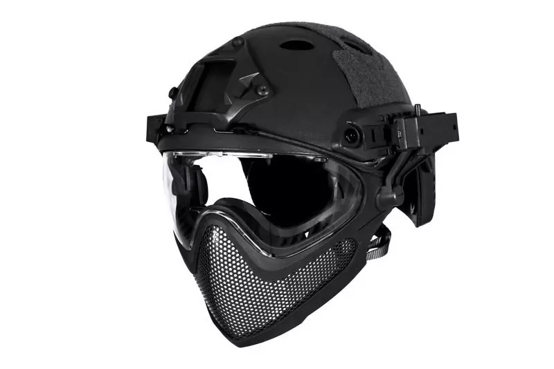 FAST PJ Piloteer II Helmet Replica - Black
