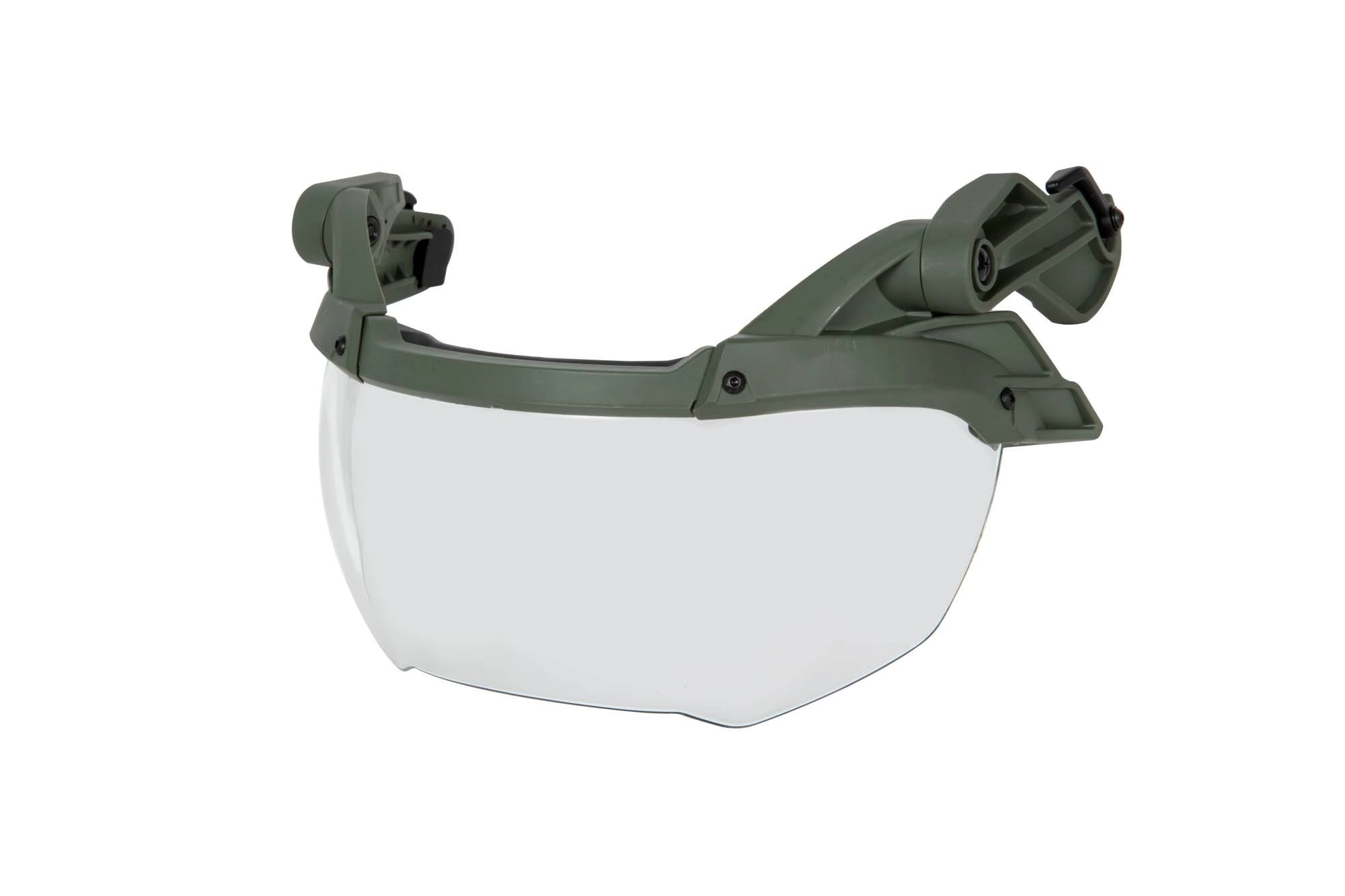 Goggles / Visor for FAST type helmets - olive