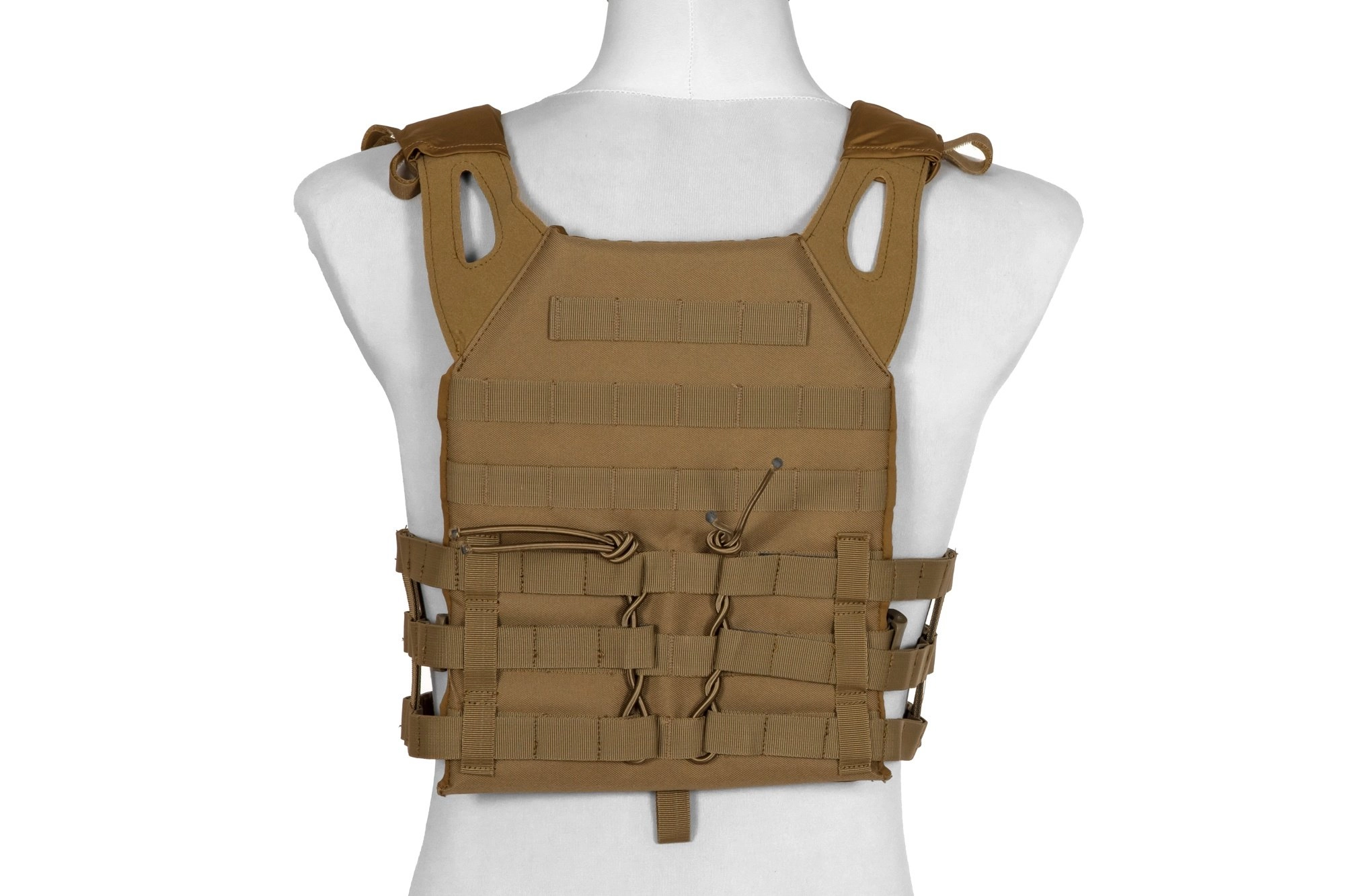 Jump type tactical vest - tan