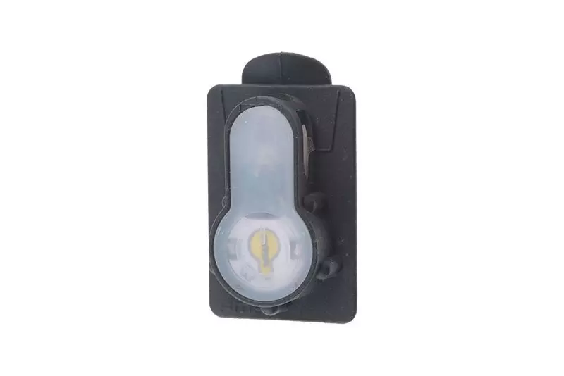 Lightbuck Card Button electronic marker - black (white light)