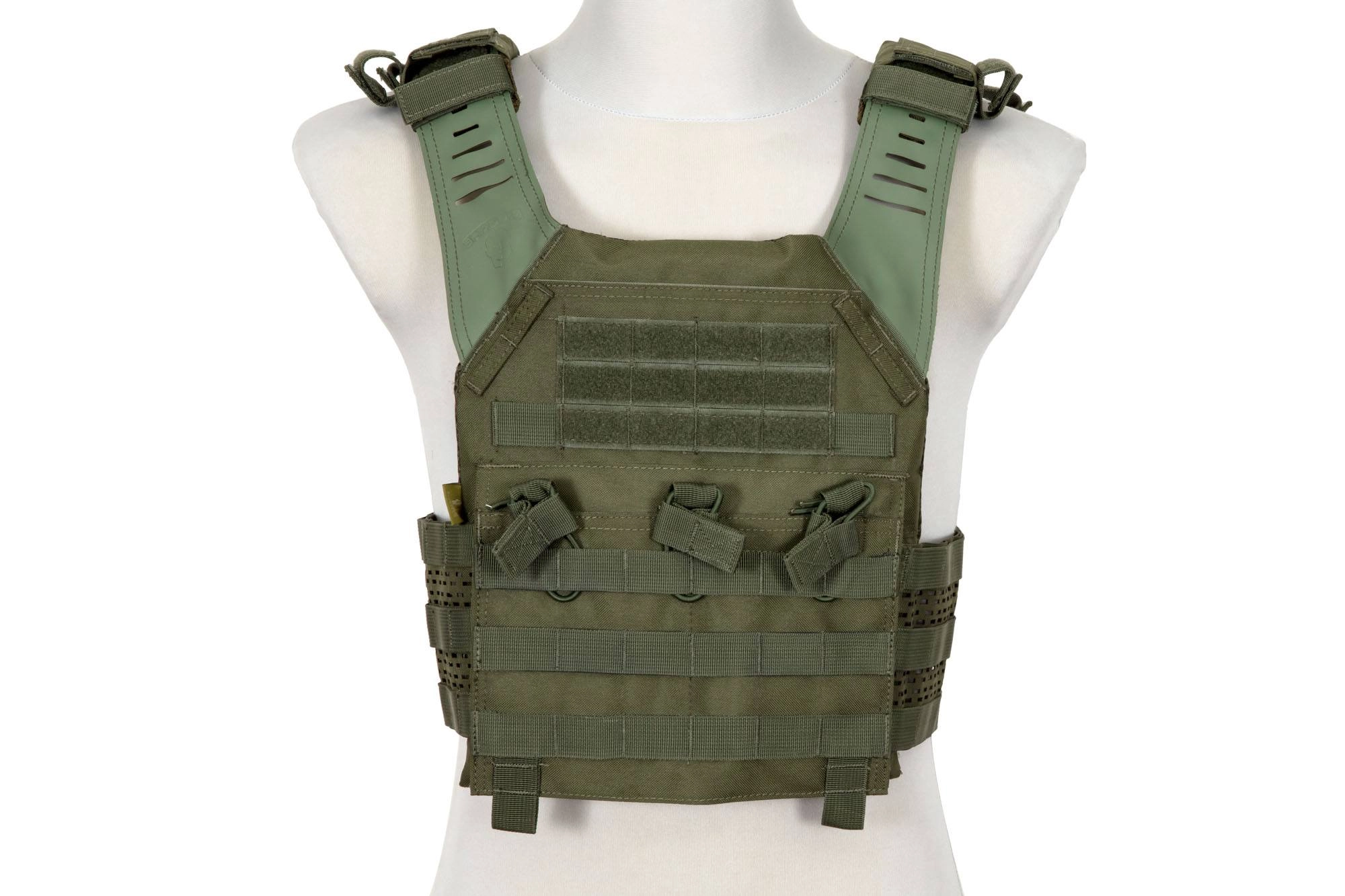 Spartan Plate Carrier Tactical Vest - Olive Drab