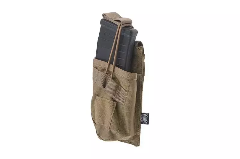 Single OPEN Pouch for AK Magazines - Tan