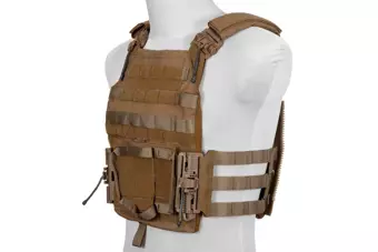 BlueLabel Quick Release Jump Plate Carrier 2.0 Vest - Coyote Brown