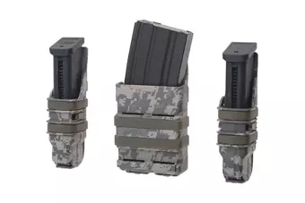 FAST Magazine Holster Set for 5,56 and 9mm magazine - ACU