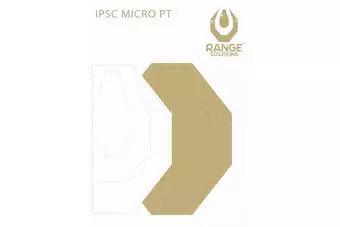 IPSC Micro PT Shooting Targets - 50 Pcs