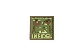 Infidel 3D Patch - Green