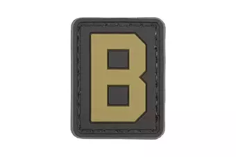 Letter B - 3D Badge