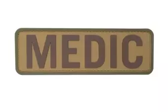 Medic 6x2 PVC Badge - Multicam