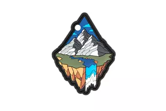 Mountain Diamond 1 Patch - grey