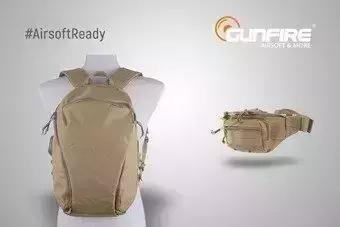 Set #AirsoftReady - sac à dos + sac banane tactique