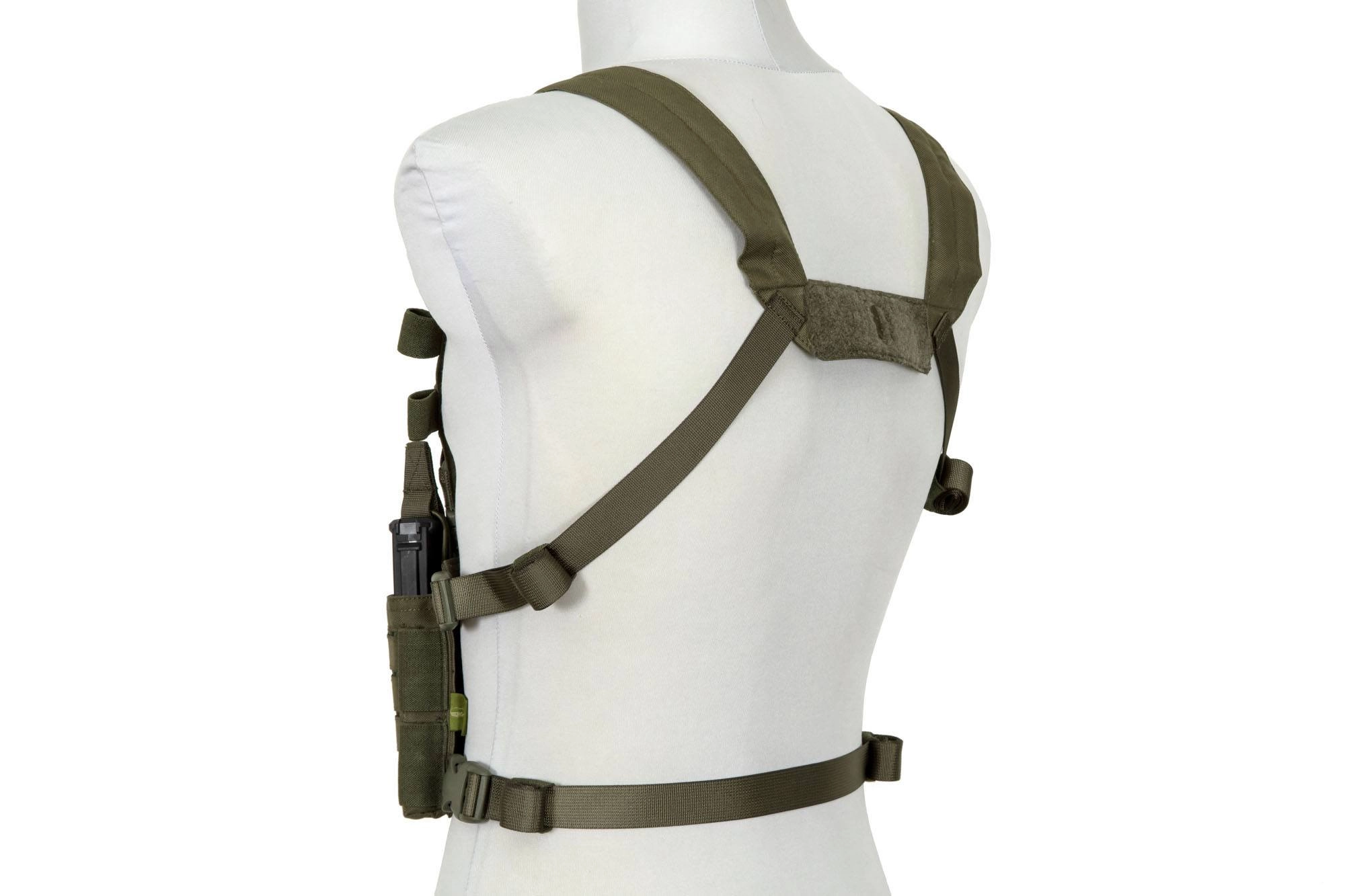 Apache Chest Rig Tactical Vest - Ranger Green