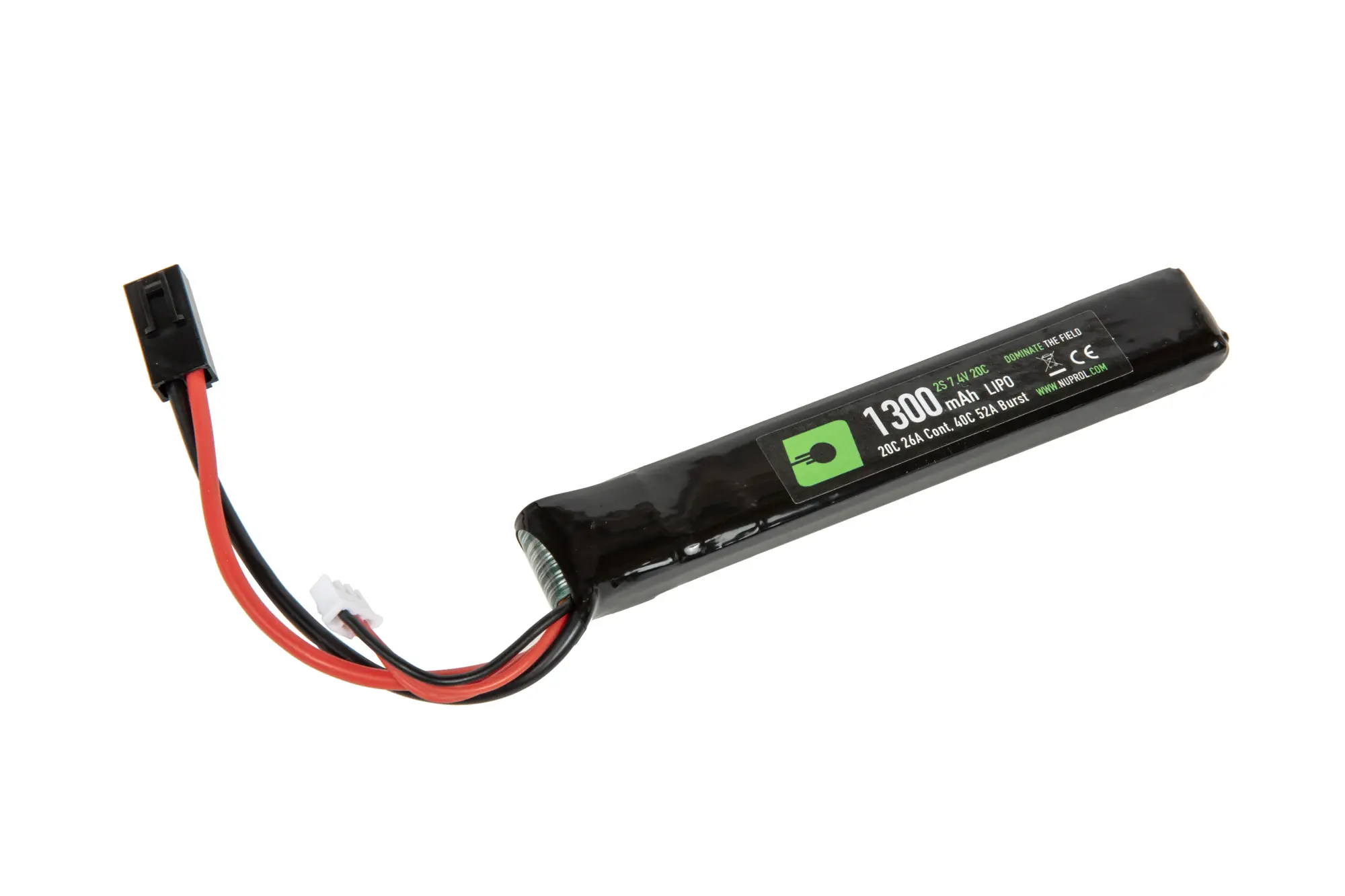 Batterie LiPo 1300mAh 7.4V 20C - stick