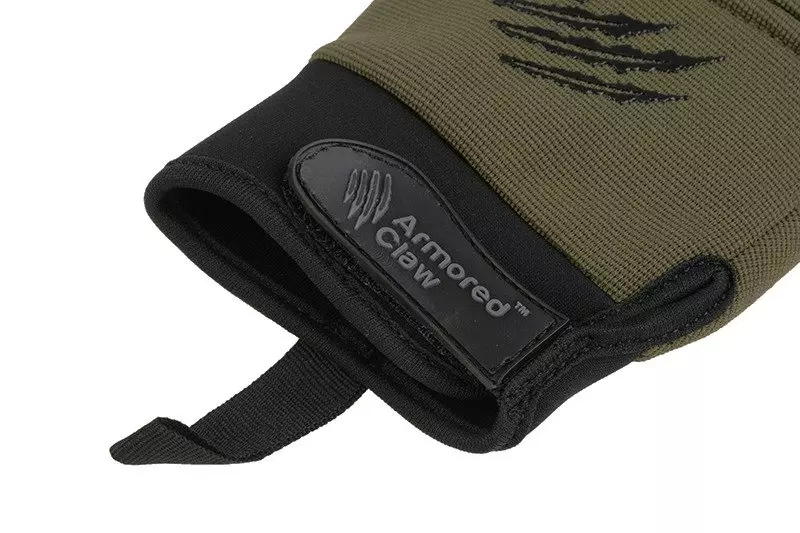 Gants tactiques Armored Claw CovertPro - vert olive