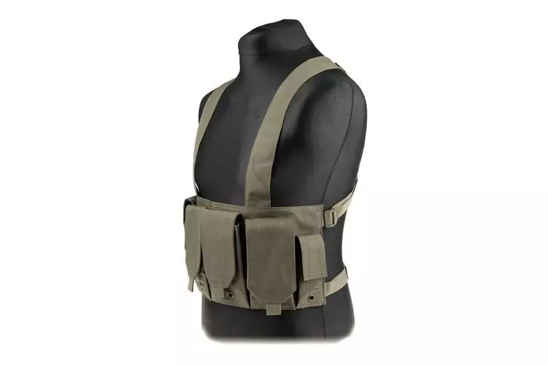 Gilet tactique type Chest rig - olive