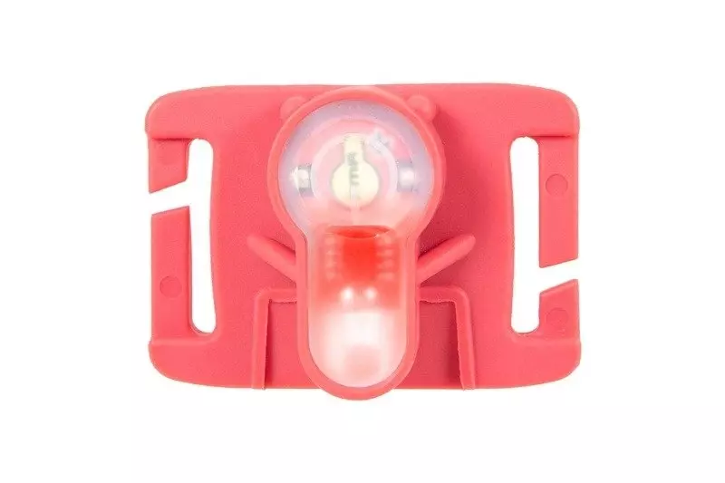 Marqueur électronique Lightbuck MOLLE - rose (lumière rouge)