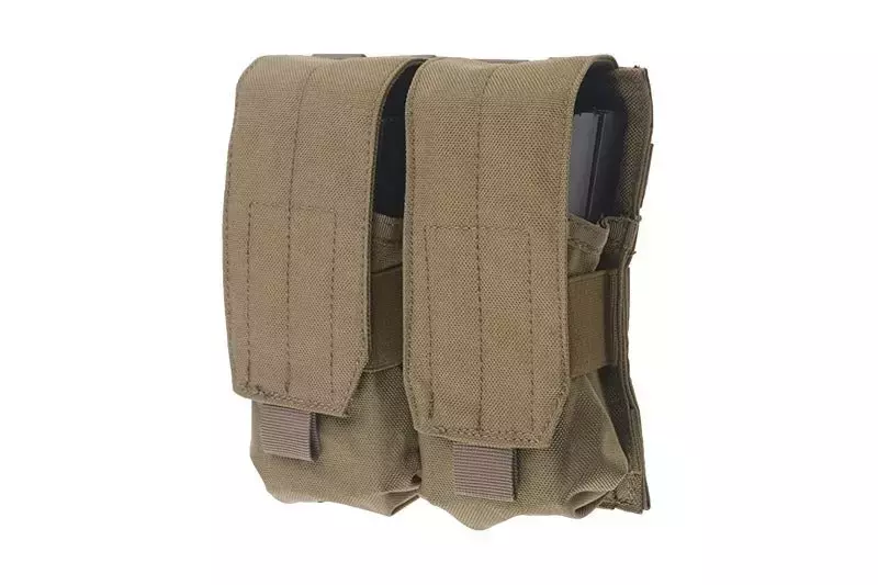 Pochette double pour chargeurs type M4/M16 - tan