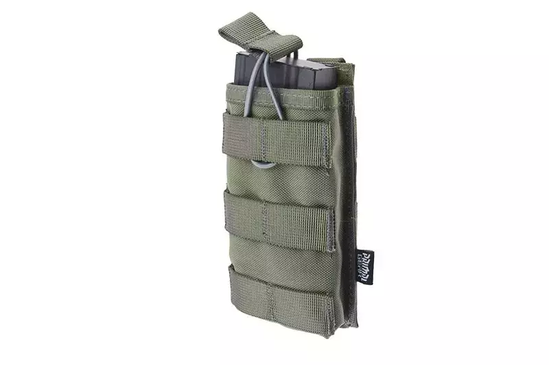 Pochette ouverte en I pour chargeurs AK/M4/G36 - vert ranger