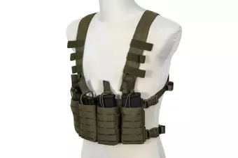 Apache Chest Rig Tactical Vest - Ranger Green