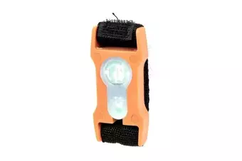 Marqueur électronique Lightbuck Split-Bar - orange (lumière verte)