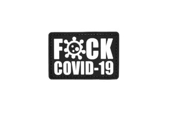 Patch 3D - COVID-19 - blanc