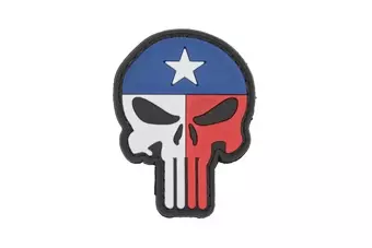 Patch 3D - Drapeau Punisher Texas