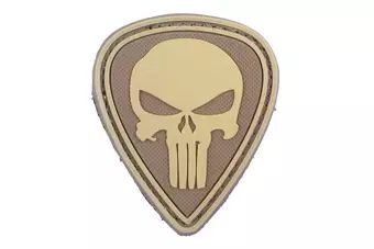 Patch 3D - Punisher - tan