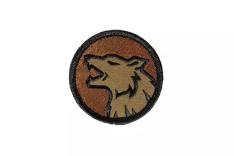 Patch Tête de loup - Vert feuillage