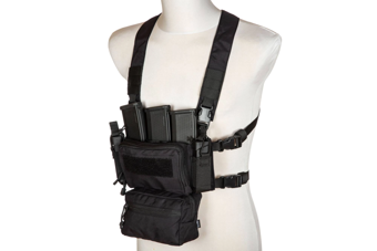 Tactical Vest All-Purpose Chest Rig Wenator+ - Black