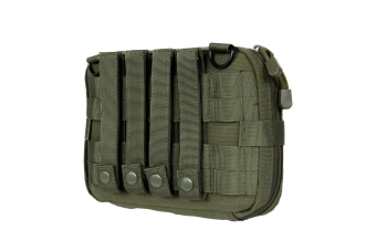 Duża kieszeń administracyjna z mapnikiem - Oliwkowa