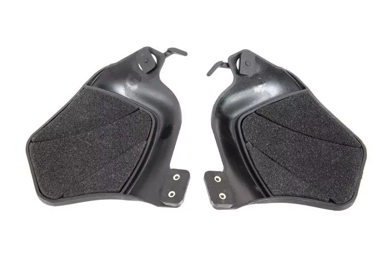 Set of Helmet Side Shields - Black