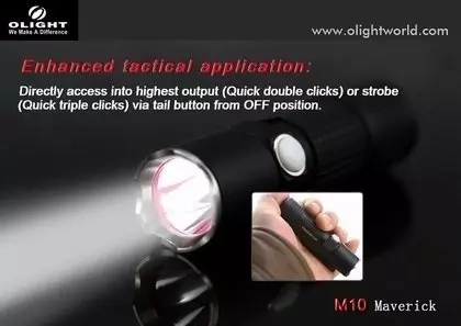 Svítilna M10 Maverick XML2