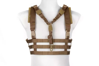 Kamizelka taktyczna Chest Rig typu Low Profile - Coyote Brown