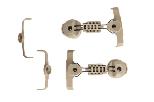 Zestaw adapterów do słuchawek Tac-Sky typu MSA na szyny typu ARC FDE