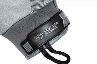 Gants tactiques Bouclier à griffes blindé pour temps chaud - gris