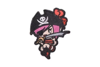 Naszywka Pirate Girl - Gothy
