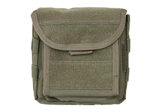 Admin pouch avec porte-carte - vert olive