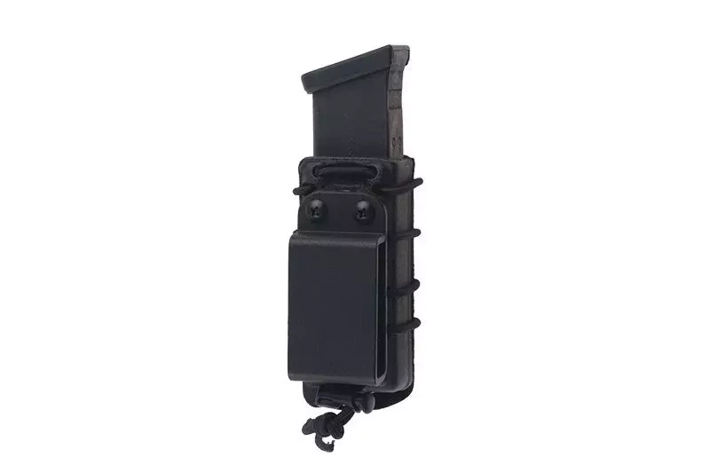 SMC Pistol Magazine Pouch with flocking (QD belt) - black