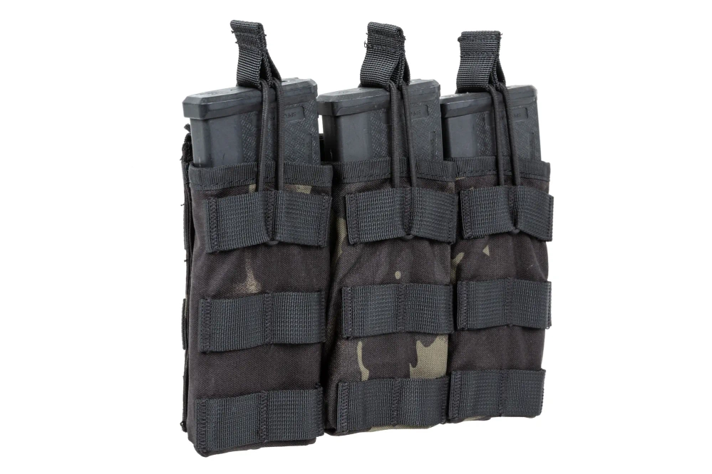 Trojitý otevřený zásobník pro zásobníky M4/M16 Specna Arms Tactical MC Black