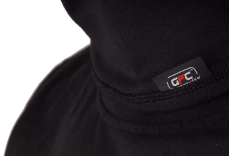 Sweat-shirt thermique imprimé - noir