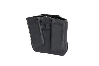 Kydex pochette pour 2 chargeurs Glock - noir