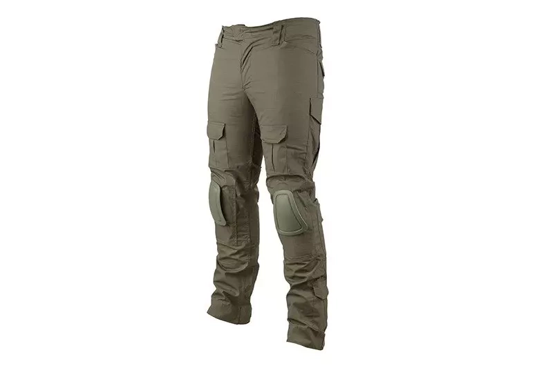 Pantalon Combat Uniforme avec genouillères - olive