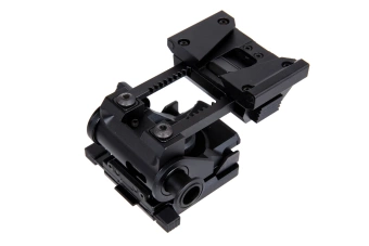 NVG mount for FAST L4 G24 type helmets Black