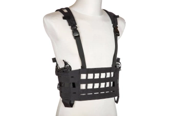 Taktická vesta Laser Chest rig Thyla - černá