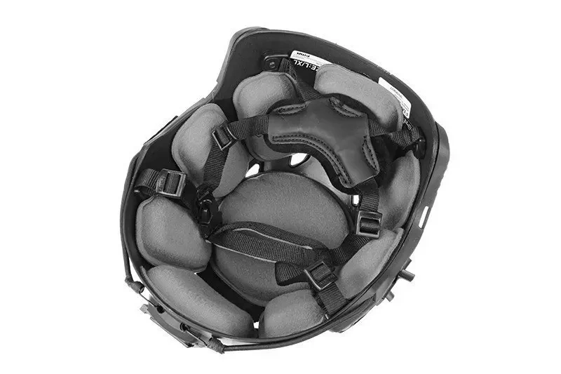 Airsoftová zbraň přilbau FAST BJ CFH - černá (L/XL)